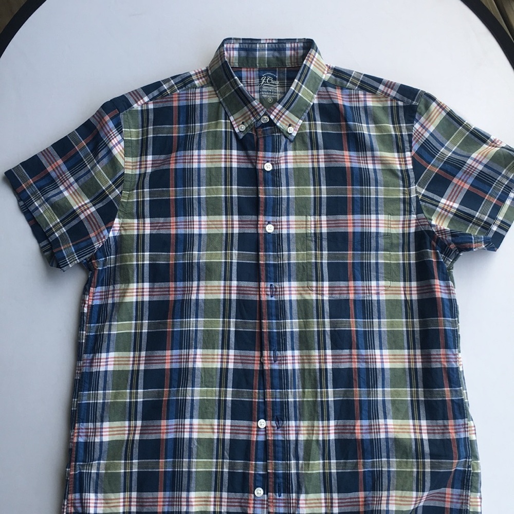 J Crew men’s lightweight oxford cotton shirt